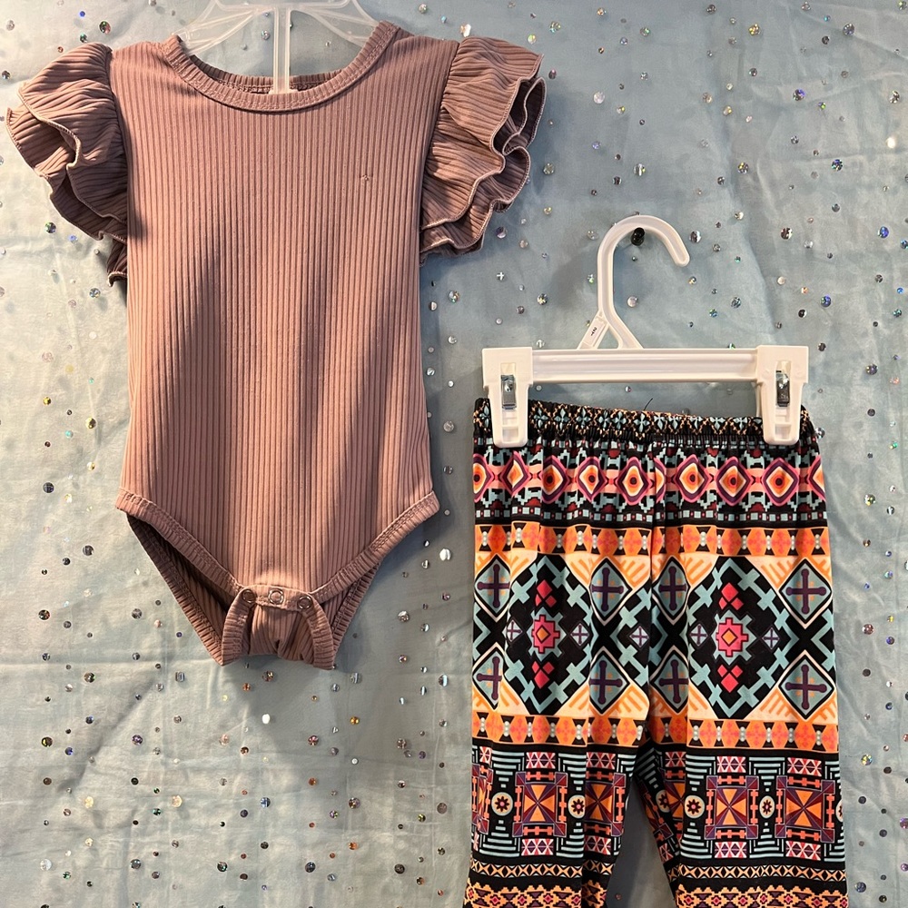 Toddler girls boutique outfit